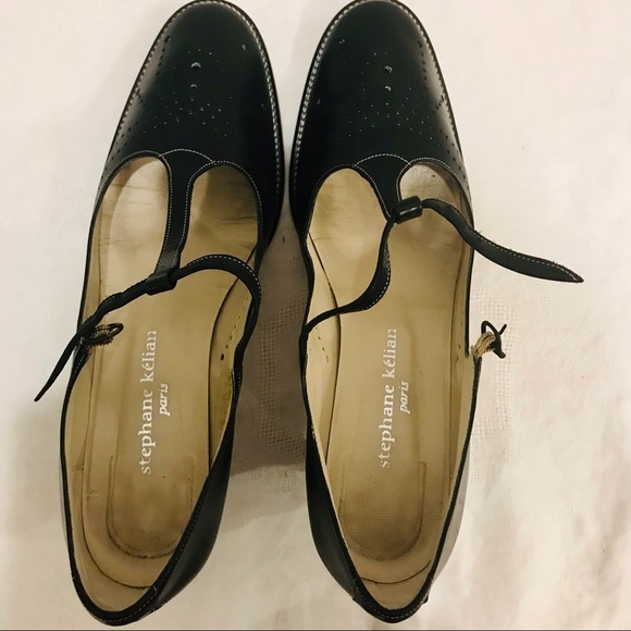 SOLD ON VESTIAIRE COLLECTIVE!!! Vintage nineties Stephane Kelian black leather - Picture 4 of 15